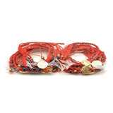 12Pcs Saint Benedict Resin Eyes Bracelets Protection Men Women Prayer