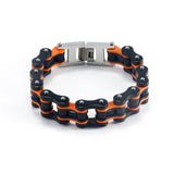 Punk Rock Hip Hop Bracelet Stainless Steel Biker Link Chain Bracelet