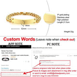 Personalized 9mm Stainless Steel ID Bracelet - Unique Gift