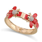 Colorful Bees Bracelet Bangle Open Bracelet for Girls