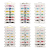 Animal Charms Braided Bracelet Set for Women Child Adjustable Rope Chain Jewelry