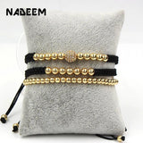 Anil Arjandas Men Bracelets Bangle Set 3Pcs/Sets Braiding Macrame Bracelet