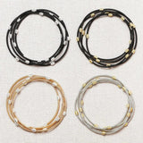 Arrival Silver Guitar String Bracelets Set Men Women Jewelry