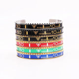 High Men Jewelry 316L Stainless Steel Speed Numerals Bracelet Bangle