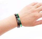 High Men Jewelry 316L Stainless Steel Speed Numerals Bracelet Bangle
