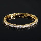 CZ Tennis Bracelet for Women Men No Fade Jewelry