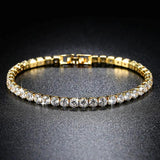 CZ Tennis Bracelet for Women Men No Fade Jewelry