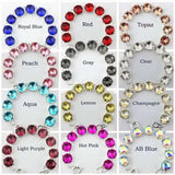 Glass Crystal Button Dot Bracelets Bangles Women's Jewelry
