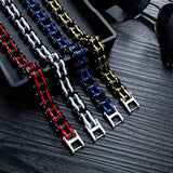 Male Biker Chain Bracelet Stainless Steel Gift Jewelry