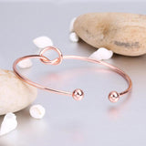 10pcs/lot Love Knot Bracelet Adjustable Cuff Bangles For Women