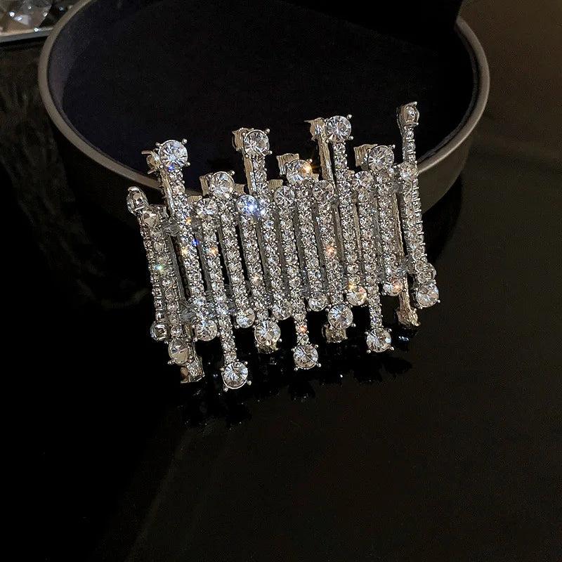 Geometric Zircon Crystal Bracelet Elasticity Bracelets Party Jewelry