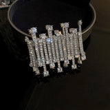 Geometric Zircon Crystal Bracelet Elasticity Bracelets Party Jewelry