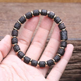 Ebony Bracelet 8mmx8mm Love Symbol Gift Couple Promise Bracelet