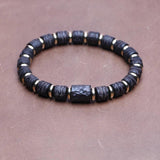 Ebony Bracelet 8mmx8mm Love Symbol Gift Couple Promise Bracelet