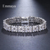 Crystal Bracelet Charm Bangles Wedding Jewelry