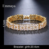 Crystal Bracelet Charm Bangles Wedding Jewelry