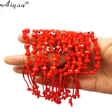 12 Pieces 6MM Glass Eye/Crystal Baby Bracelet Exorcism Protection