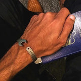 Retro Nostalgia Single Head Wrench Bangles Stainless Steel
