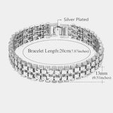 Men's Thick Link Bracelet 20CM Chain Link Bracelets For Men/Women Star Pulseras