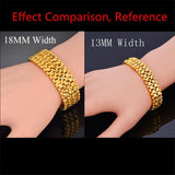 Men's Thick Link Bracelet 20CM Chain Link Bracelets For Men/Women Star Pulseras