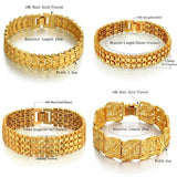 Men's Thick Link Bracelet 20CM Chain Link Bracelets For Men/Women Star Pulseras