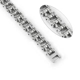 Punk Biker Bracelet Chain Stainless Steel Jewelry Silver Bicycle Bracelet