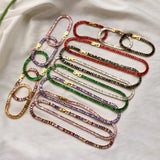 Crystal Tennis Bracelet Colorful Square Zirconia Women Party Jewelry