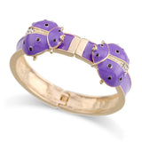 Colorful Ladybrids Bracelet Bangle Plated Statement Open Bracelet for Girls