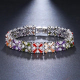 Crisscross Charm Bangles for Women - 6 Colors