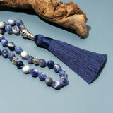 Muslim Tasbih Prayer Beads 8mm Sodalite Beads 33 Beads Tasbih 99 Beads Jewelry