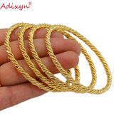 Twisted Bangle Bracelet Ethiopian African Dubai Lady Wedding