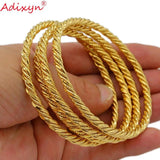 Twisted Bangle Bracelet Ethiopian African Dubai Lady Wedding