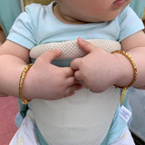 2pcs Baby Jewelry Adjustable Baby Bangles Bracelet B140