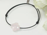925 Sterling Silver Four Leaf Clover Women Bracelet PB023