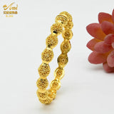 African Woman Dubai Plated 24k Bracelet Indian Jewelry For Women
