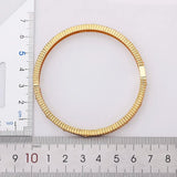 Nidin 14 Styles Copper Zircon Bangles Female Hollow Crystal Party Gift