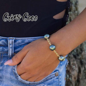 Cring Coco Freshwater Pearl Bracelet Women's Plated Chain & Link Bracelets