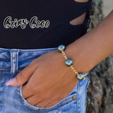 Cring Coco Freshwater Pearl Bracelet Women's Plated Chain & Link Bracelets