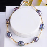 Cring Coco Freshwater Pearl Bracelet Women's Plated Chain & Link Bracelets