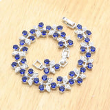 Green Stones 925 Stamp Dubai Bracelet Women Wedding Birthday Jewelry