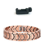 Escalu Copper Plating Magnetic Men Bracelet 21pcs Magnets
