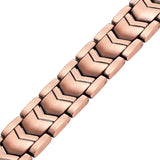 Escalu Copper Plating Magnetic Men Bracelet 21pcs Magnets