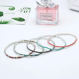 20pcs Elastic Crystal Beads 2mm Rhinestone Bracelet Jewelry for Summer