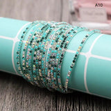 20pcs Elastic Crystal Beads 2mm Rhinestone Bracelet Jewelry for Summer