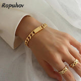 Ropuhov 925 Silvery Needle European American Bracelet