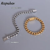 Ropuhov 925 Silvery Needle European American Bracelet