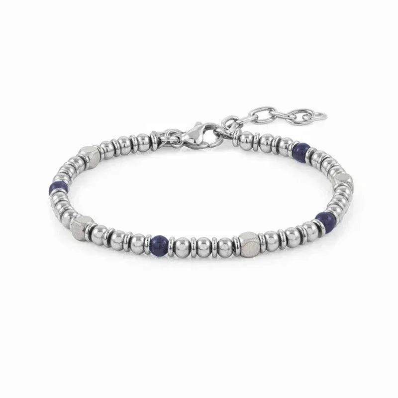 Summer High Stainless Steel Stone Bead Bracelet Couple Gift