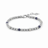Summer High Stainless Steel Stone Bead Bracelet Couple Gift