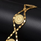 Turkish Ottoman Symbol Coin Bracelet 24CM for Women