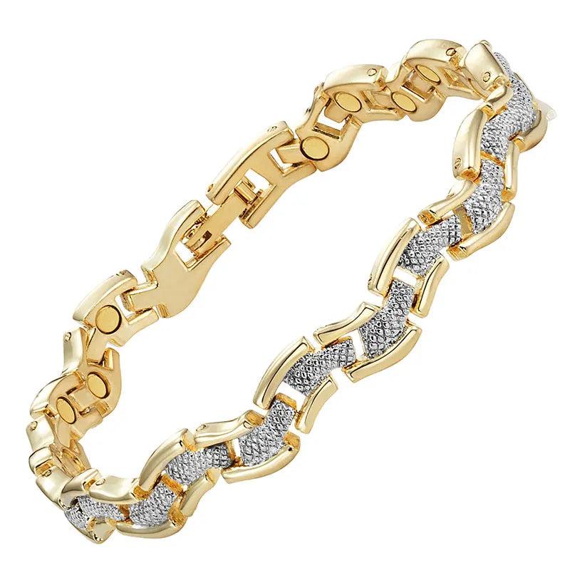 Wave Magnetic Bracelet For Women Gift Ladies Charm Wristband
